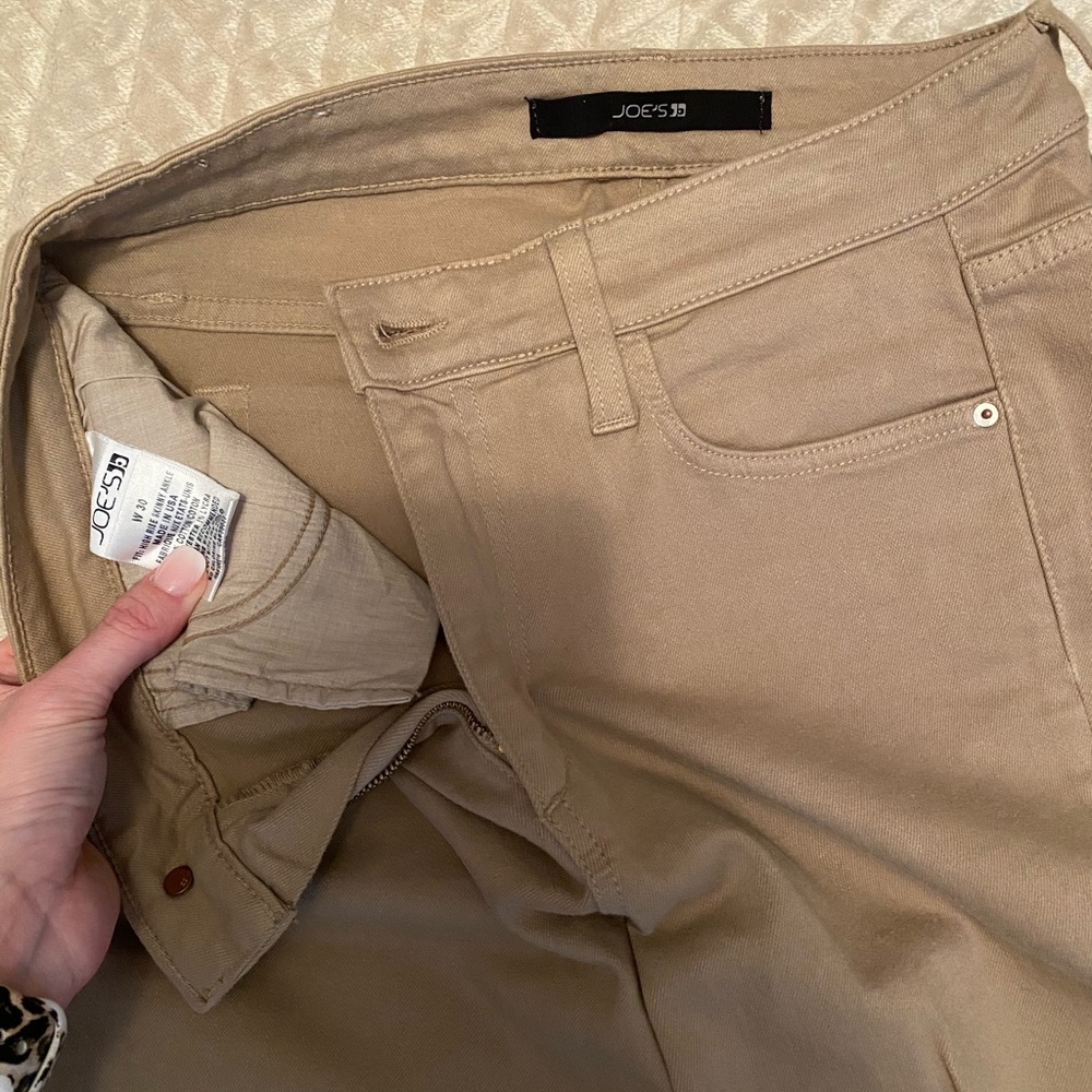 Joe’s Khaki Skinny Jeans